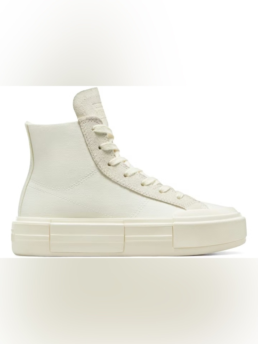 Converse Women's High-Top Canvas Cruise Sneakers Egret